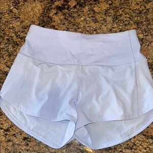 Lululemon Athletica Purple Athletic Shorts Lightweight Moisture-Wicking